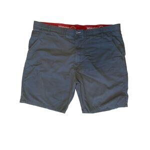Wrangler Outdoor Mens shorts size 44 Chino cotton blend comfort waist band gray
